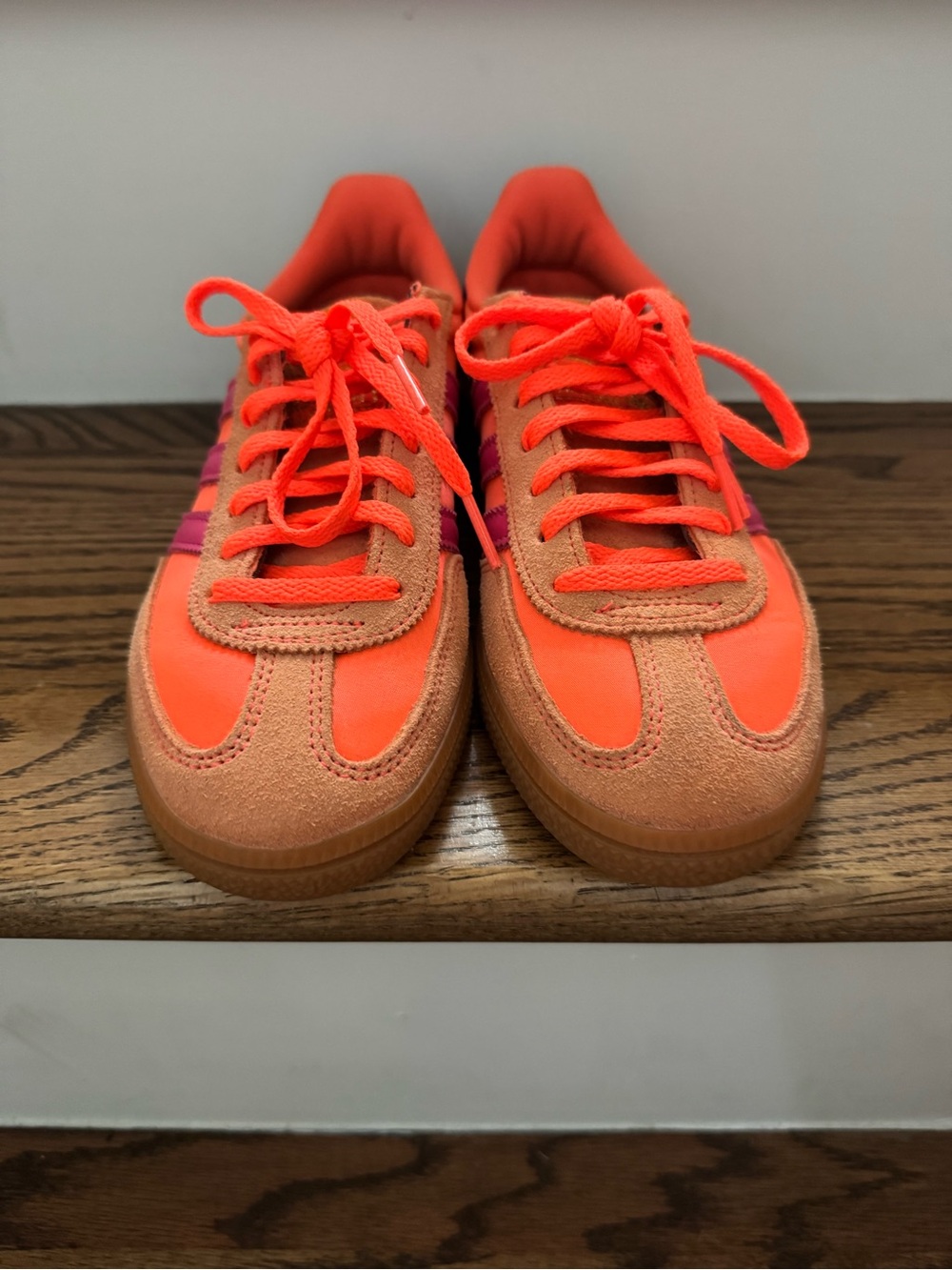 Women’s/Men’s Adidas Spezial Orange and Pink (Women’s Size 6.5) - Picture 4 of 5